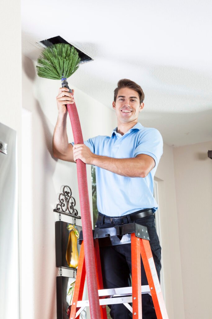 Home cleaning air ducts